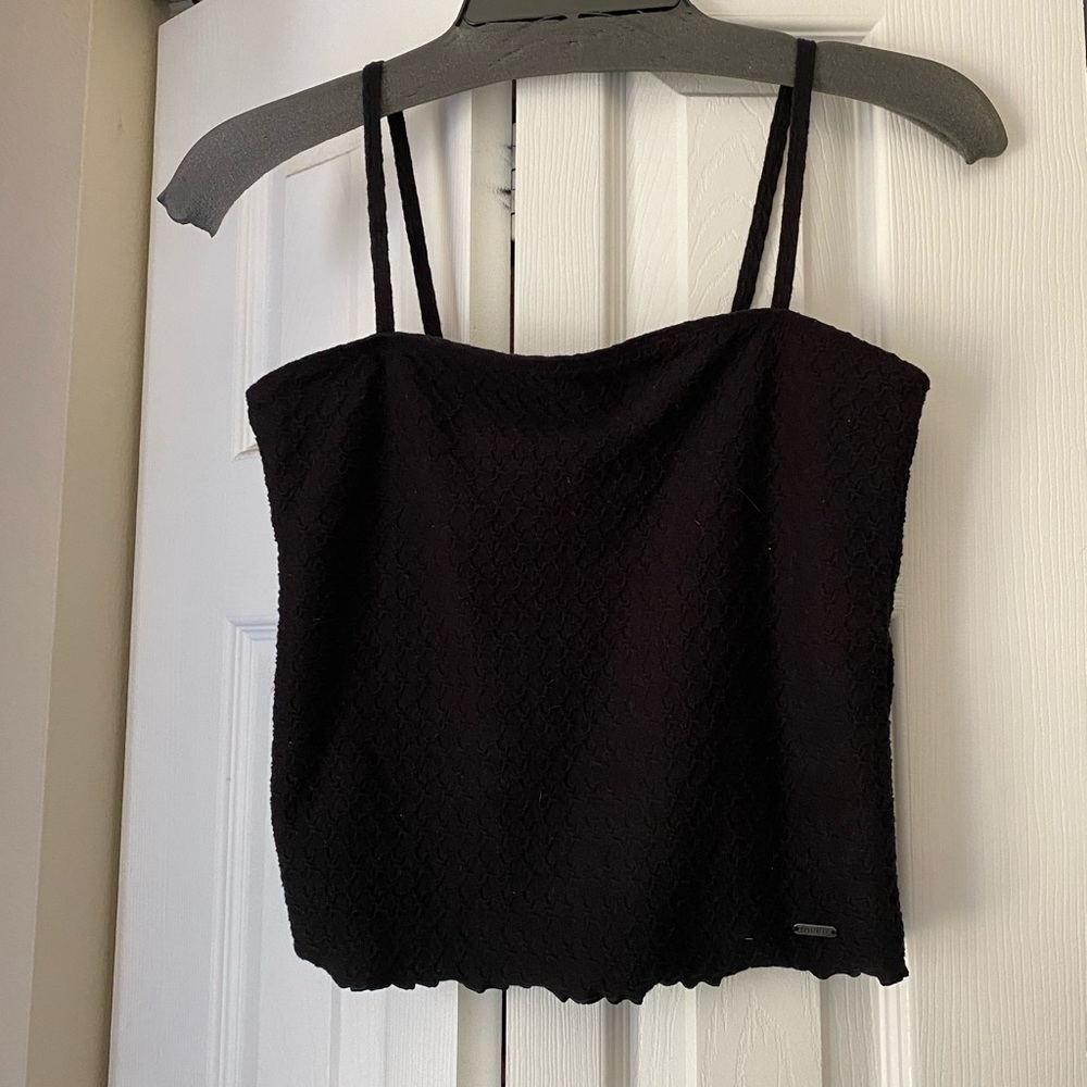 Hollister black tank